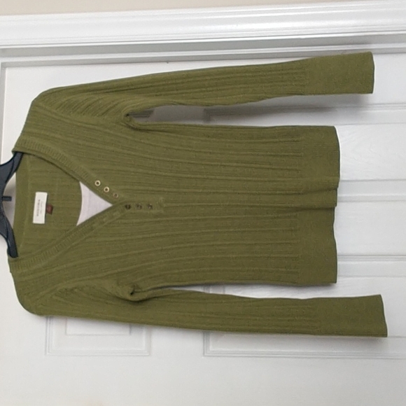 Sonoma, size medium, green sweater - Picture 3 of 3